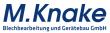 Logo der Firma M. Knake Blechbearbeitung & Gerätebau GmbH